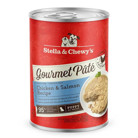 Stella and Chewy's 12.5 oz Dog Gourmet Pate Puppy Chicken & Salmon Treats