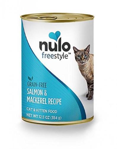 Nulo Freestyle Grain-Free Salmon & Mackerel Wet Cat Food, 12.5 oz