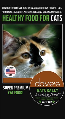 Dave's Naturally Healthy Dry Food for Adult Cats (Bag 8lb)