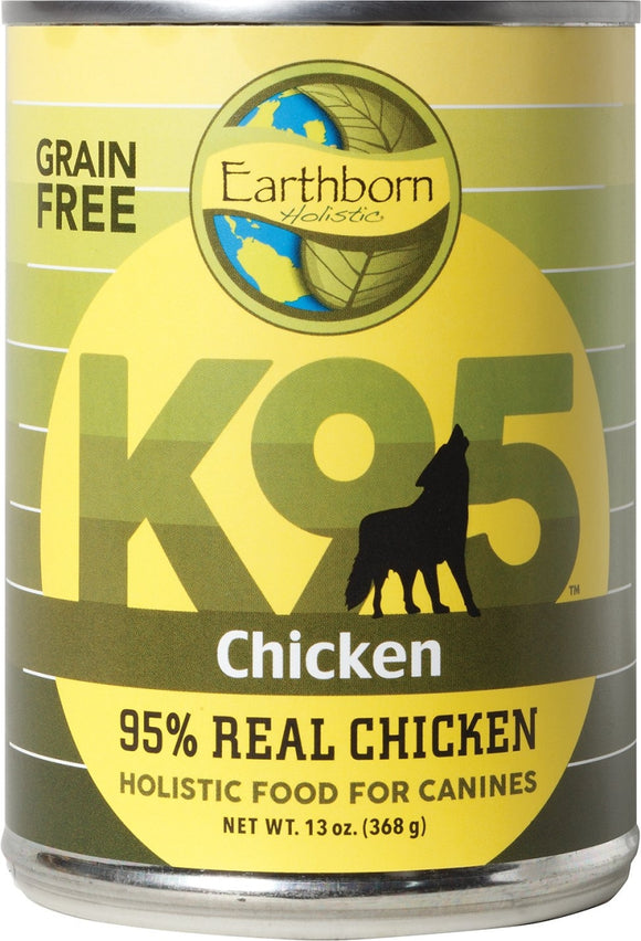 Earthborn Holistic Grain-Free Canned Dog Food [K95 Chicken Recipe] (13 oz)