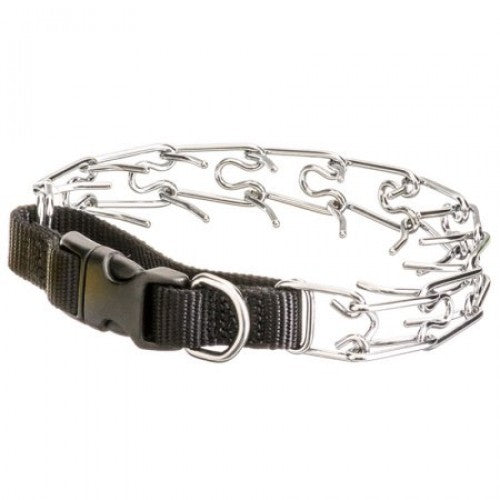 Coastal Pet Products Titan Easy-On Dog Prong Training Collar with Buckle Small Silver 13  x 2.50  x 1.5