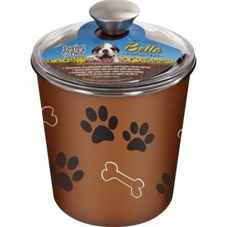 Loving Pets Products Bella Canister, Copper