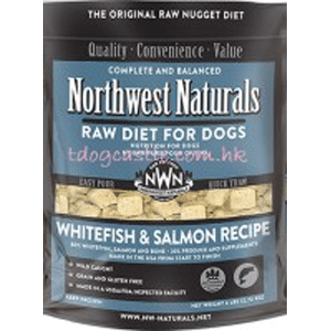 Northwest Naturals Whitefish & Salmon Freeze Dried Raw Nuggets 12oz