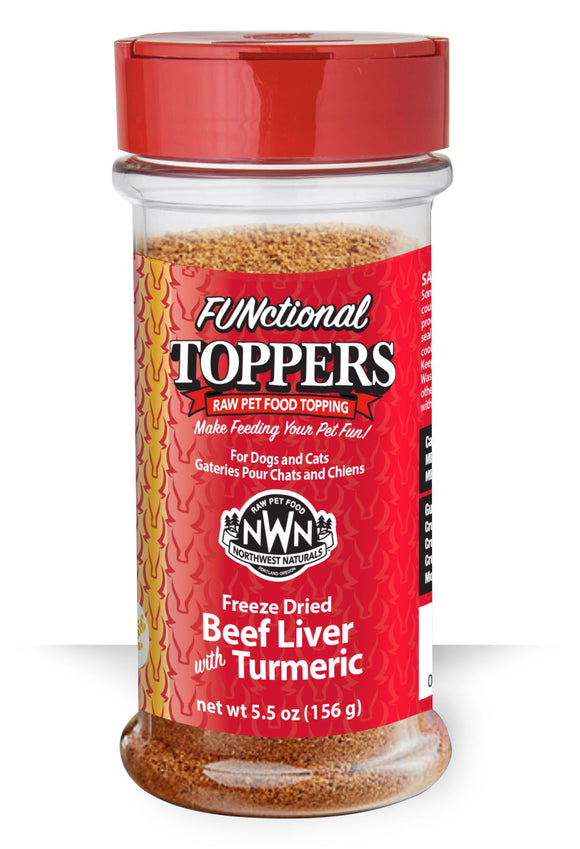 Northwest Naturals Freeze Dried Toppers 5.5oz Beef Liver