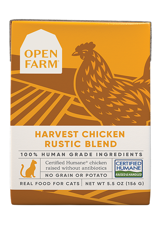 Open Farm Rustic Blends Cat foor 5.5oz Chicken