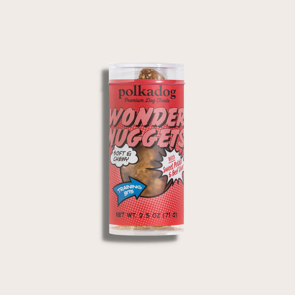 Polkadog Mini Tubes - Wonder Nuggets - Beef Sweet Potato - 2.5 oz