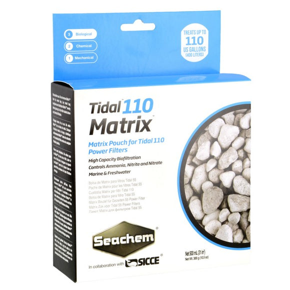 Seachem Tidal 110 Matrix Aquarium Filters  16.9 Oz