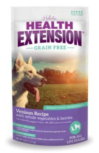 Health Extension Grain Free Venison Recipe Dry Dog Food, 23.5 Lbs