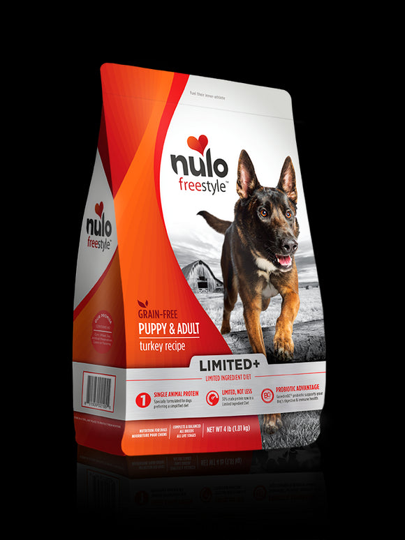 Nulo 10 lbs Freestyle Limited Plus Grain-Free Turkey Dog Food