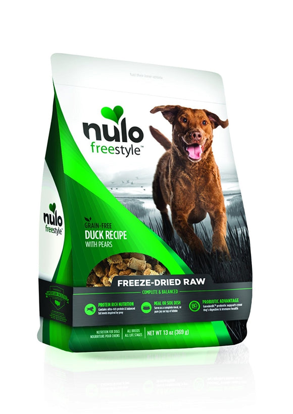 Nulo Freestyle Dog Freeze Dried Duck 13oz