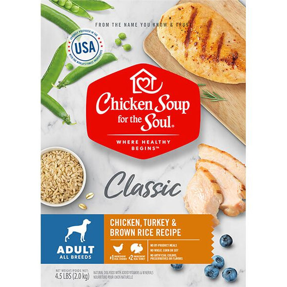 Chicken Soup Adult - Chicken, Turkey & Brown Rice Recipe 4.5lb