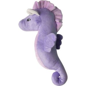 Snugarooz 17 in. Shelly Sea Horse Pet Toy Purple