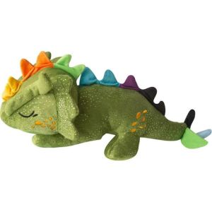 Snugarooz 14 in. Drowsy Dragon Pet Toy Green