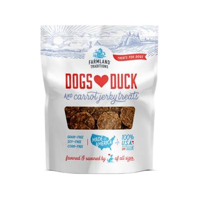 Farmland Traditions Duck & Carrots Jerky Dog Treats 5oz