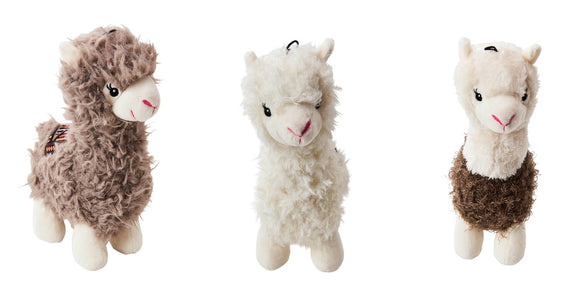 Spot Yo Llama Plush Dog Toy Assorted Colors