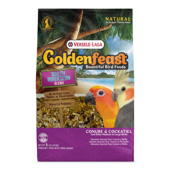 Versele Laga Goldenfeast South American Blend Bird Food 3lb