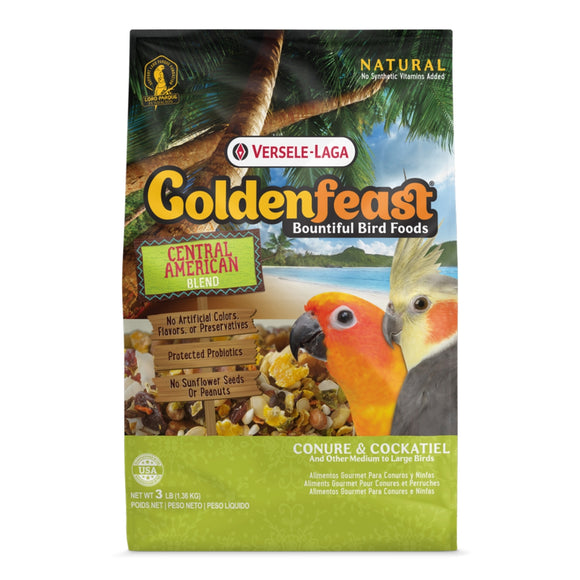 Versele Laga Goldenfeast Central American Blend Bird Food 3lb