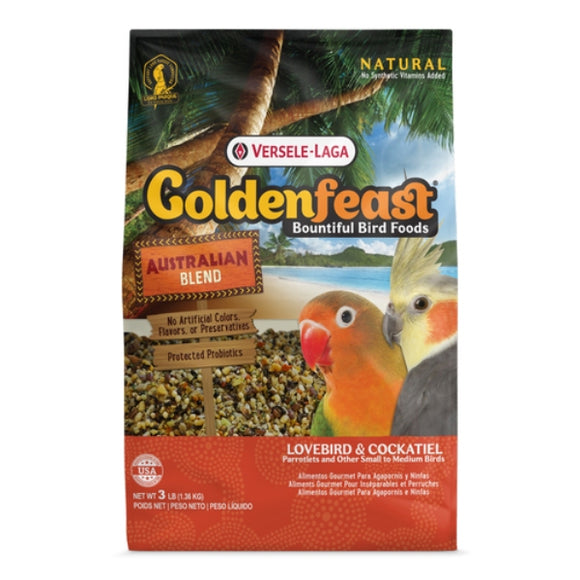 Versele Laga Goldenfeast Australia Blend Bird Food 3lb