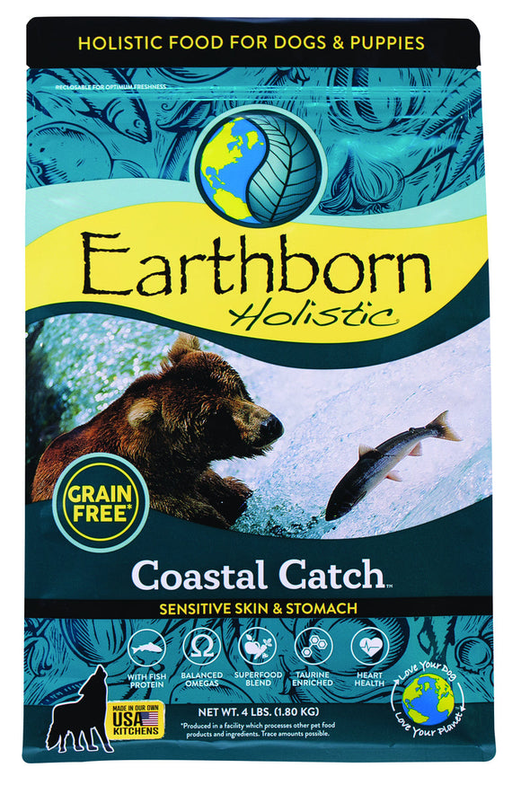 Earthborn 4 lbs Coastal Catch Grain Free Dog Food