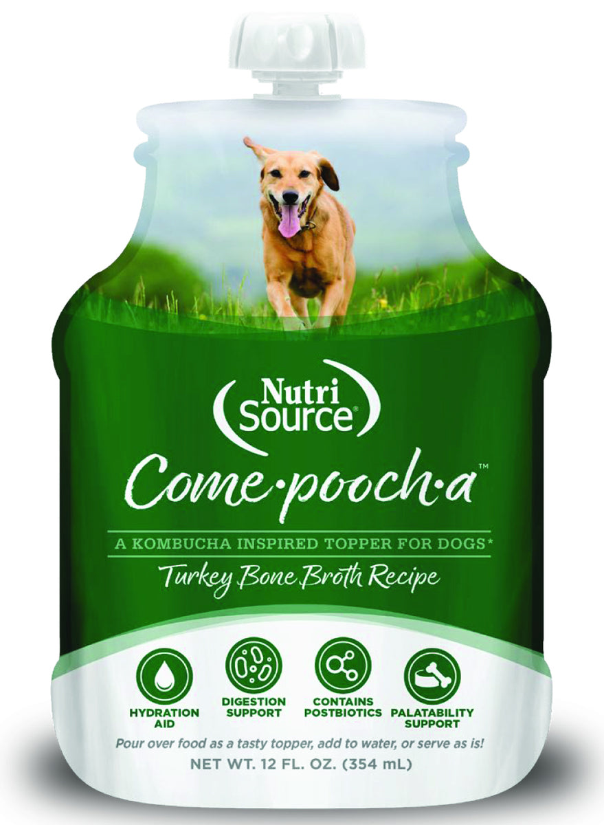 Nutri Source 12oz Come Pooch-A Broth Turkey Recipe Dog Food