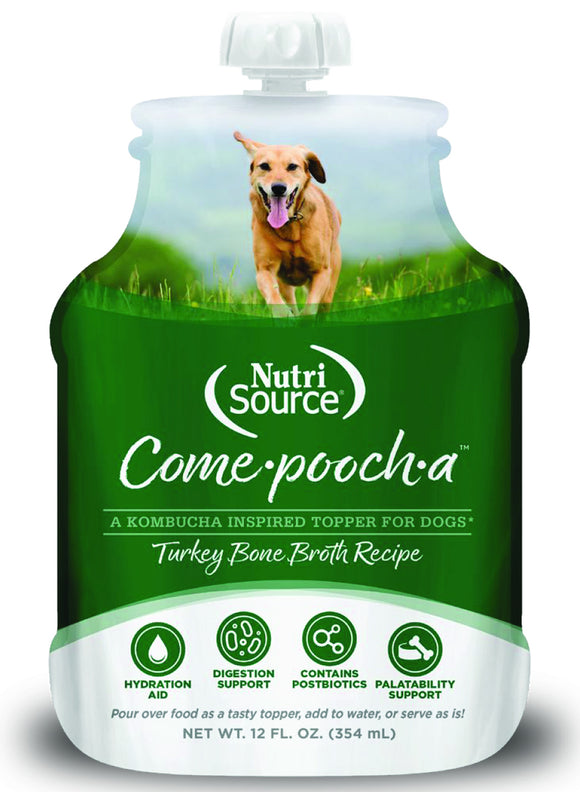 Nutri Source 12oz Come Pooch-A Broth Turkey Recipe Dog Food