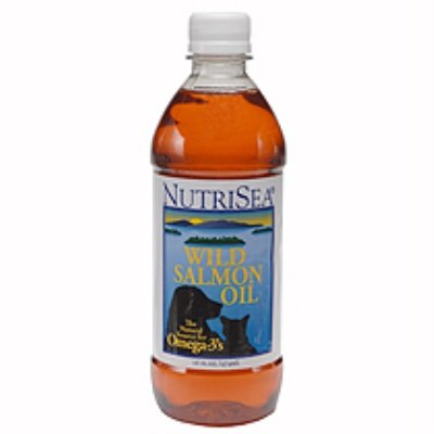 NutriSea Wild Salmon Oil for Dogs and Cats 16oz