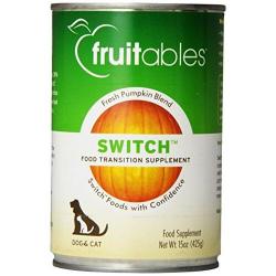 Fruitables Switch Pumpkin Pet Food Transition Dog & Cat Supplement, 15 Oz