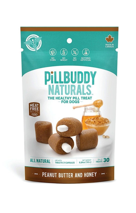 Presidio Pill Buddy Natural Oill Treat for Dogs 5.29oz Honey Peanut Butter