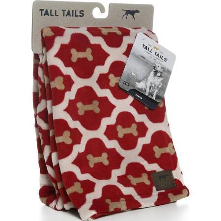 Tall Tails Dog Blanket Red Bone - 30 x 40 in.