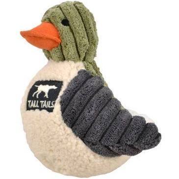 Tall Tails 88214855 Squeaker Duck Dog Toy  Sage - 5 in.