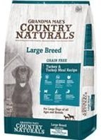 Grandma Maes Country 46000706 Naturals Large Breed Limited Ingredient Grain Free Turkey Dog Food - 30 lbs