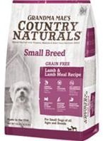 Grandma Maes Country 46000708 Naturals Small Breed Limited Ingredient Grain Free Lamb Dog Food - 4 lbs