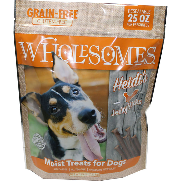 Sportmix-Wholesomes Grain Free Moist Treats For Dogs 25 Oz