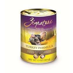 Zignature Turkey Formula Grain-Free Wet Dog Food 13oz, case of 12