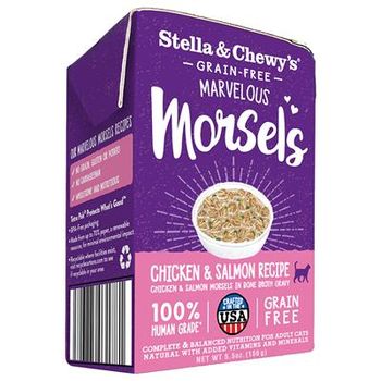 Stella & Chewy's 5.5 oz Marvelous Morsels Chicken & Salmon Cat Food