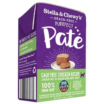 Stella & Chewy's 5.5 oz Pate Chicken Purrfect Cat Food