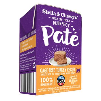 Stella & Chewy's 5.5 oz Pate Turkey Purrfect Cat Food