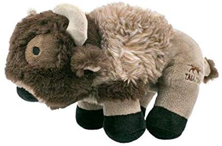 Tall Tails Plush Squeaker BUFFALO Dog Toy 9 Super Soft!"