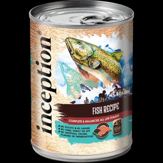Inception 13 oz Dog Food Fish
