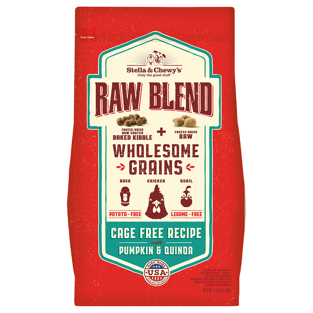 Stella & Chewy's 3.5lbs Dog Raw Blend Wholesome Cage-Free