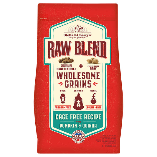 Stella & Chewy's 3.5lbs Dog Raw Blend Wholesome Cage-Free