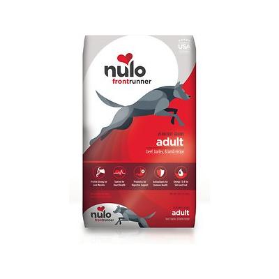 Nulo Frontrunner Beef  Barley  & Lamb Dry Dog Food  23 lb