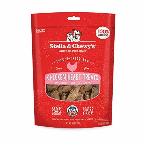 Stella & Chewy's 11.5 oz Dog Freez Dried Treat Chicken Hearts