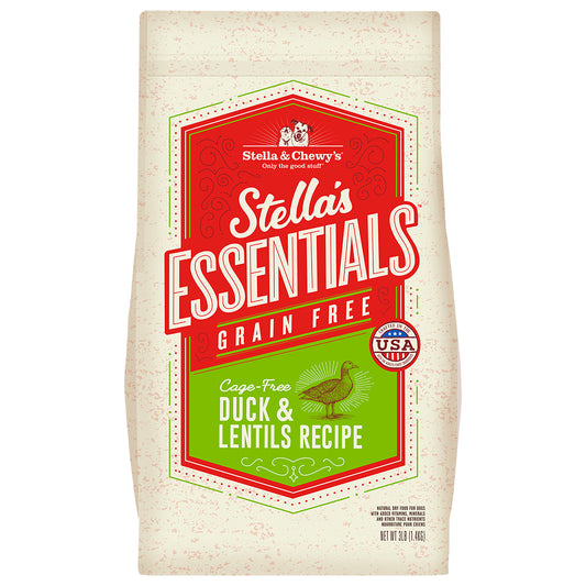 Stella & Chewy's 3 lbs Dog Essentials Grain-Free Duck Lentils
