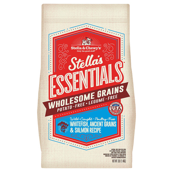 Stella & CHewy's 3 lbs Essentials Whitefish & Ancient Grains for Dog