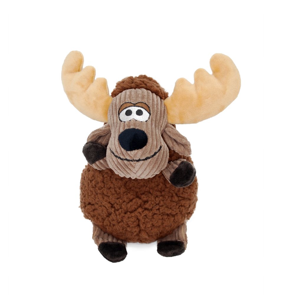 Kong Sherps Floofs Moose Dog Toy Medium