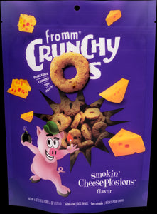 Fromm 26 oz Smoking Cheeseplosions Crunchy Os Dog Treats