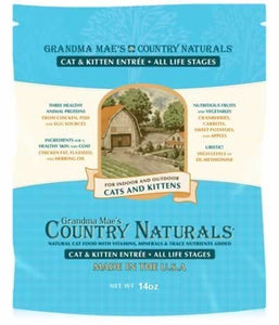 Grandma Mae's Country Naturals Dry Cat Food, 9 Oz