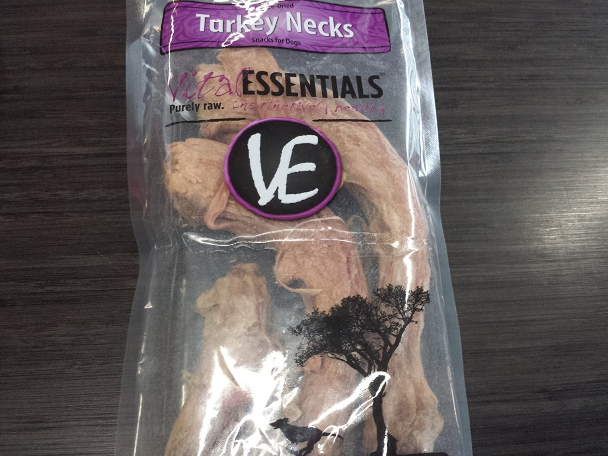 Northwest Naturals Dried Turkey Necks - 4 Count