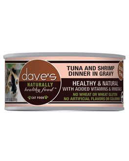 DAVES Can Cat GF Tuna Sh 24x5.5 Multi-Colored